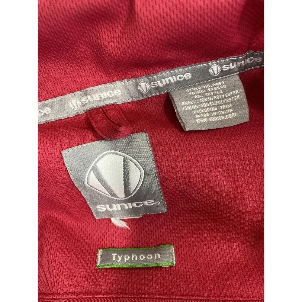 Sunice Half‎ Zip Pullover Womens Large Pink Golfcore Athletic Outdoor Layer